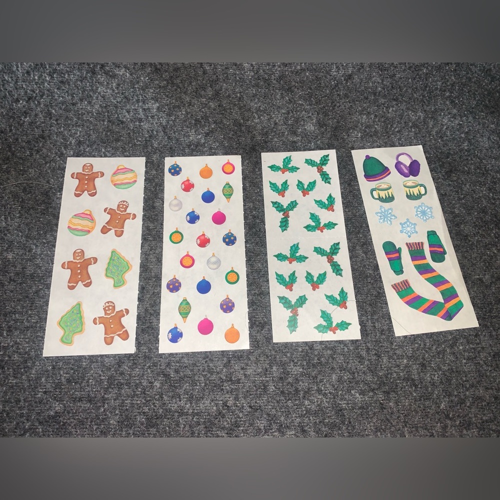 VINTAGE CHRISTMAS STICKERS